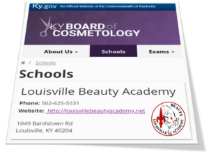 Louisville Beauty Academy - Licensed School by KY State Board of Cosmetology and Hairdresser