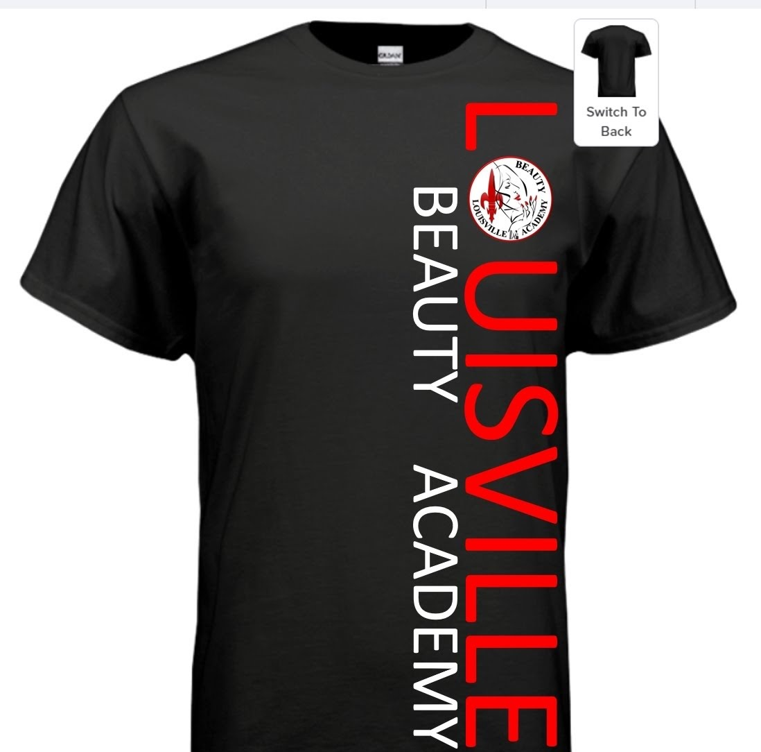 Louisville Beauty Academy - Verticle Log - TShirt