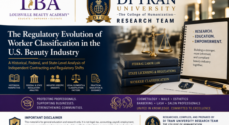 LBA DTU BeautyWorkerClassification on Louisville Beauty Academy
