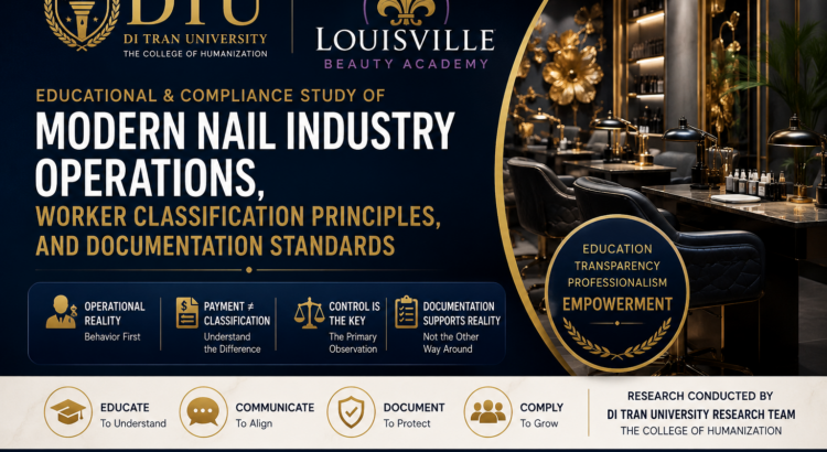 LBA Nail Industry Compliance Study on Louisville Beauty Academy